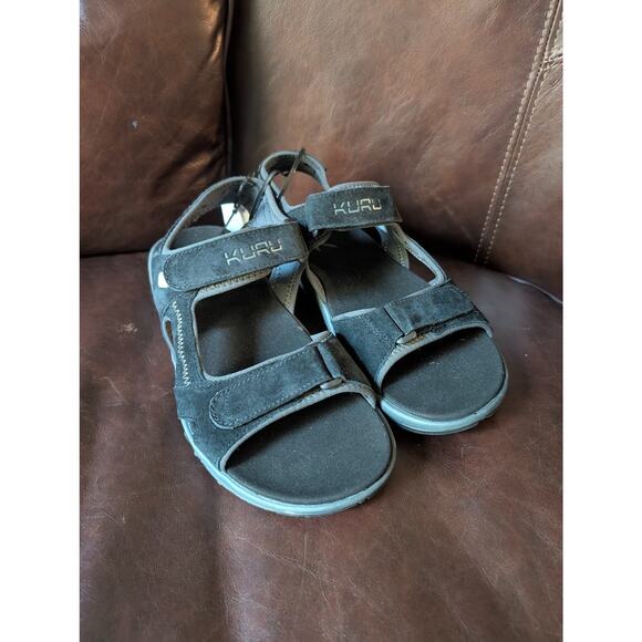 NWT Kuru Sandals Men 11 M Treads Blue Waterproof Leather Hiking outdoor 10 - Picture 4 of 4